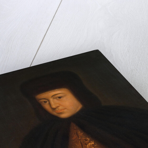 Portrait of the Tsarina Natalia Naryshkina, wife of tsar Alexis I of Russia, First third by Anonymous