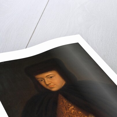 Portrait of the Tsarina Natalia Naryshkina, wife of tsar Alexis I of Russia, First third by Anonymous