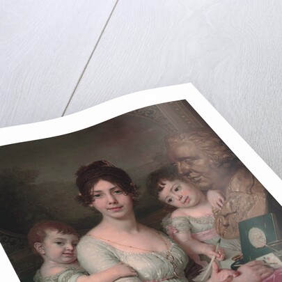 Portrait of Countess Liubov Ilyinichna Kusheleva, née Bezborodko with children, 1803 by Vladimir Lukich Borovikovsky