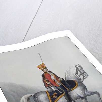 Soldier of the Life-Guards Hussar Regiment, 1817-1824 by Alexander Ivanovich Sauerweid