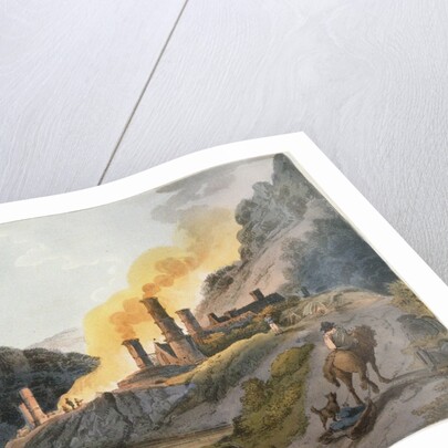 Iron Works, Colebrook Dale, 1805 by Philip James Loutherbourg the Younger