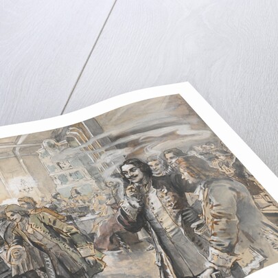 Easter Celebrations at the Court of Peter the Great by Elena Petrovna Samokish-Sudkovskaya