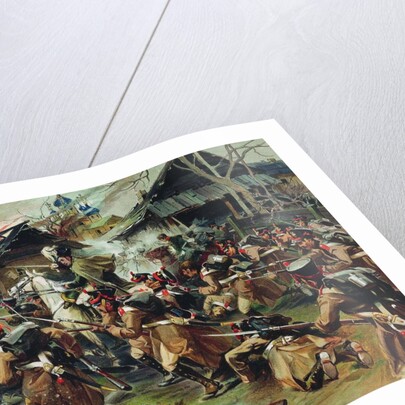 The Battle of Maloyaroslavets on 24 October 1812, 1900-1910 by Nikolai Semyonovich Samokish
