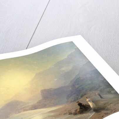 Alexander Pushkin und Princess Maria Raevskaya near Gurzuf, 1886 by Ivan Konstantinovich Aivazovsky