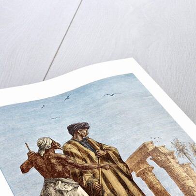 Ibn Battuta in Egypt, Mid of the 19th century by Paul Dumouza