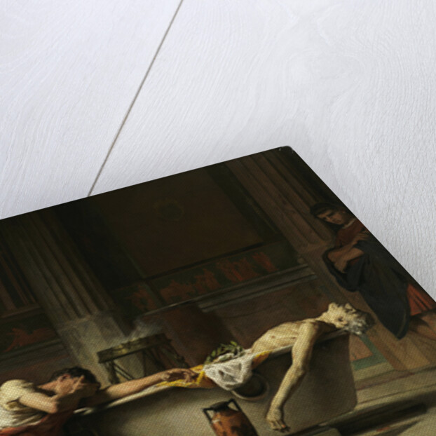 The death of Seneca, 1871 by Manuel Domínguez Sánchez