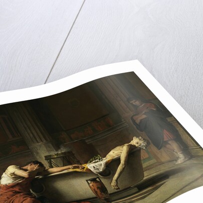 The death of Seneca, 1871 by Manuel Domínguez Sánchez