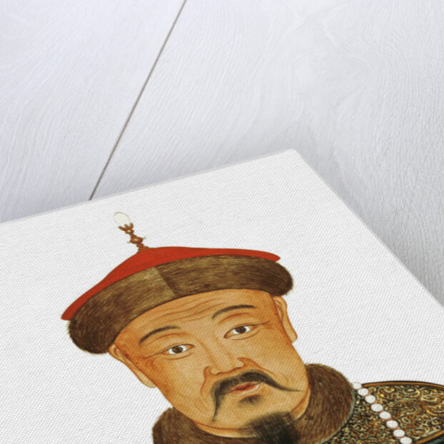 Portrait of Kublai Khan, 13th century by Anonymous