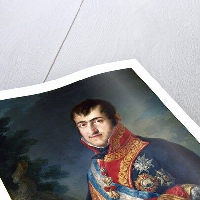 Portrait of King Ferdinand VII of Spain, 1814-1815 by Vicente López Portaña
