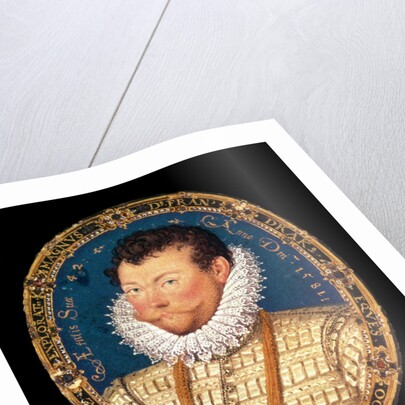 Portrait of Sir Francis Drake, 1581 by Nicholas Hilliard