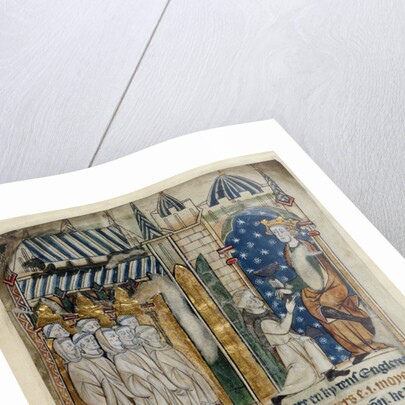The poisoning of King John, 13th century by Anonymous
