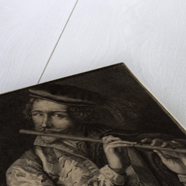 The Flute Player by Lucas Vorsterman the Elder
