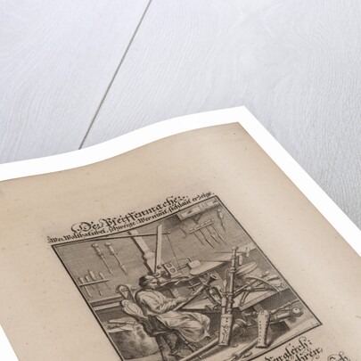 The Wind Instrument Maker by Christoph Weigel the Elder