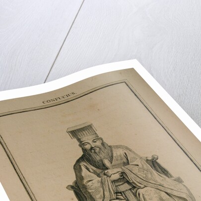 Portrait of the Chinese thinker and social philosopher Confucius, 1788 by Isidore Stanislas Helman
