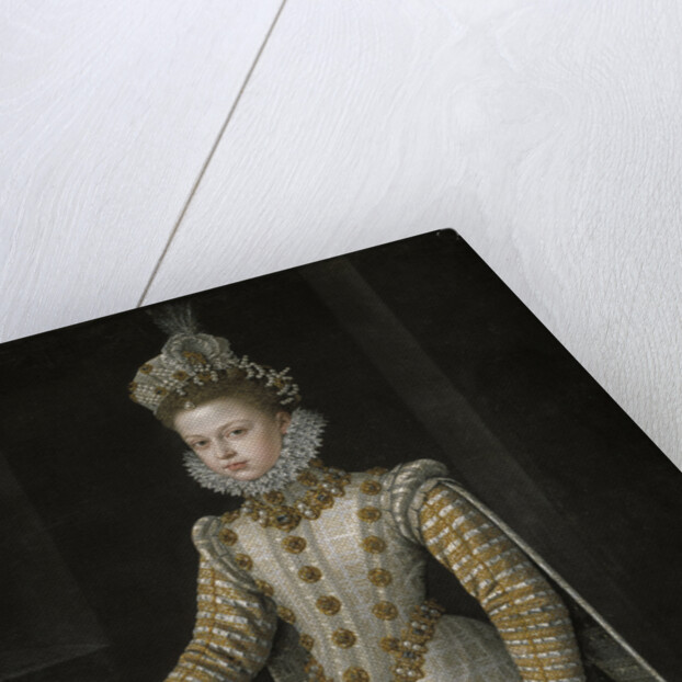 The Infanta Isabel Clara Eugenia, 1579 by Alonso Sánchez Coello
