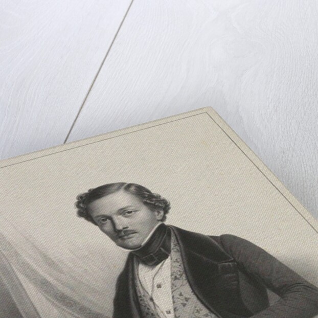 Portrait of the singer Gilbert-Louis Duprez, 1837 by Pierre Roch Vigneron