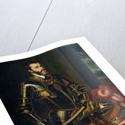 Portrait of Charles V of Spain, 1605 by Juán Pantoja de la Cruz