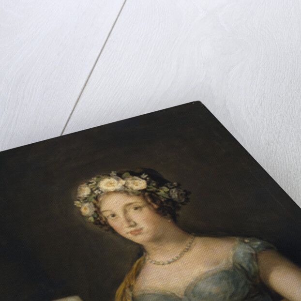 Portrait of Manuela Téllez Girón y Pimentel, Duchess of Abrantes, 1816 by Francisco de Goya