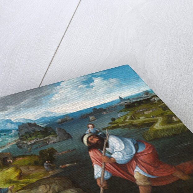 Landscape with Saint Christopher, ca 1524 by Joachim Patinir