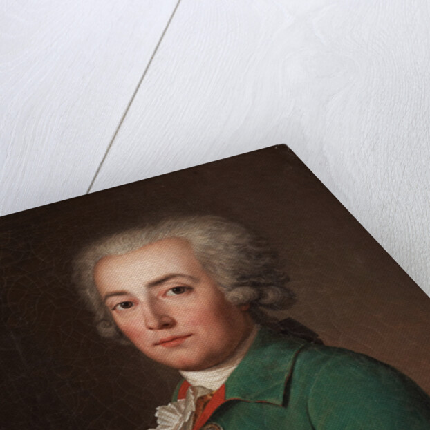 Portrait of Stanislas Marie Adélaïde, Comte de Clermont-Tonnerre, 1781 by Adolf Ulrik Wertmüller