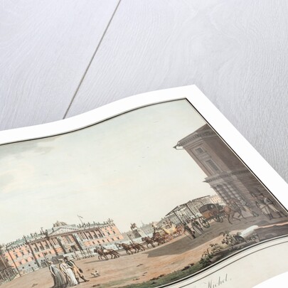 View of the Michael Palace in St. Petersburg, ca 1806 by Benjamin Paterssen