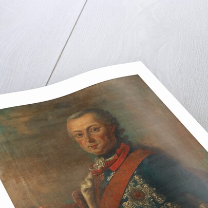 Portrait of Frederick II of Prussia (1712?1786) by Pieter Frederik De la Croix