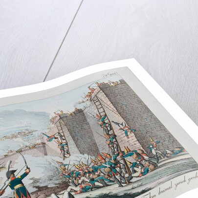 The Siege of the Rutchuk Fortress, c. 1830 by August Friedrich Andreas Campe