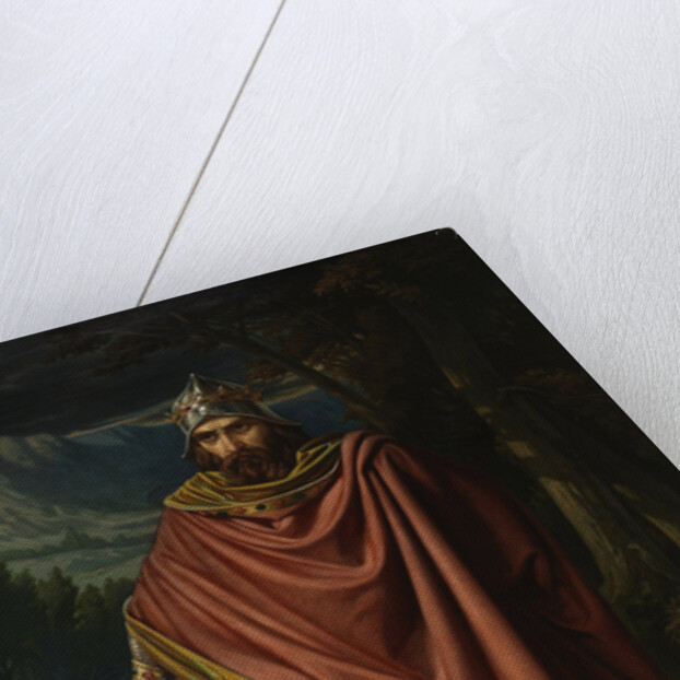 Witteric, Visigothic King, Mid of the 19th century by Benito Soriano Murillo