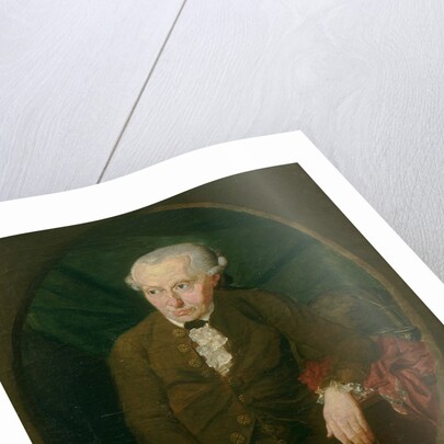 Portrait of Immanuel Kant, 1791 by Gottlieb Doepler