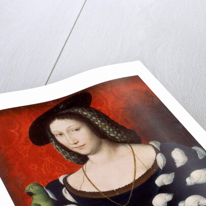 Portrait of Marguerite of Navarre, c. 1527 by Jean Clouet