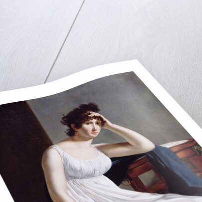 Self-Portrait, 1800s by Constance Mayer