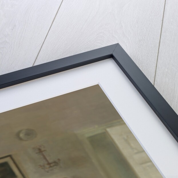 Mother and Child at the table by Carl Holsøe