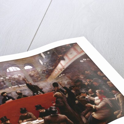 At the Graffard Meeting Hall (Réunion à la salle Graffard), 1884 by Jean Béraud