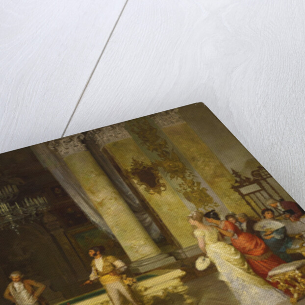 Game of Billiards by Francesco Beda