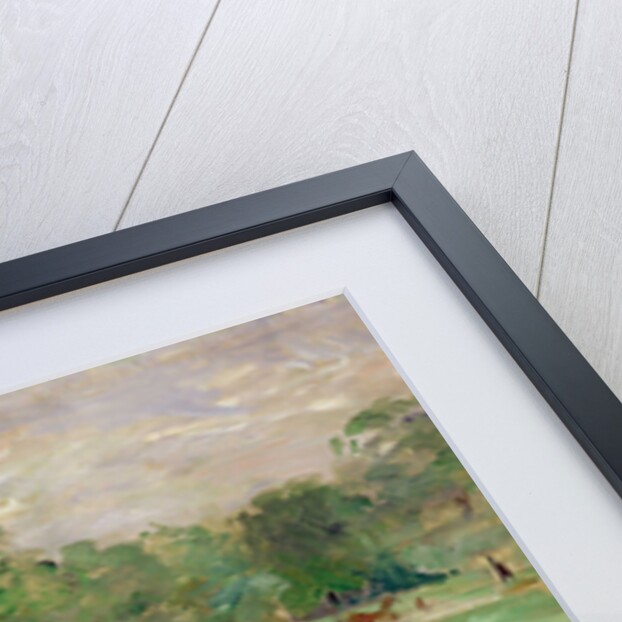 On the lakeside (Au bord du lac), 1883 by Berthe Morisot