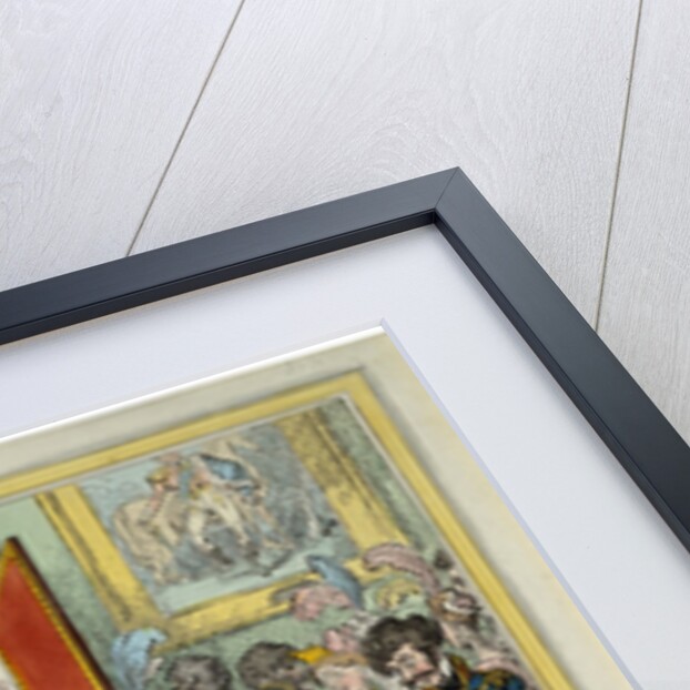 The Inconveniences of a Crowded Drawing Room, 1818 by George Cruikshank