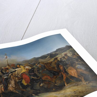 A scene from the Russo-Turkish War by Horace Vernet