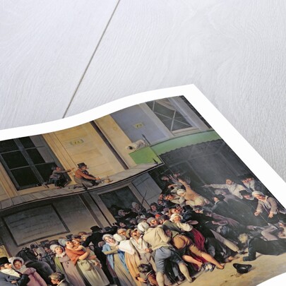 The Entrance to the Théâtre de l?Ambigu-Comique before a Free Performance, 1819 by Louis-Léopold Boilly