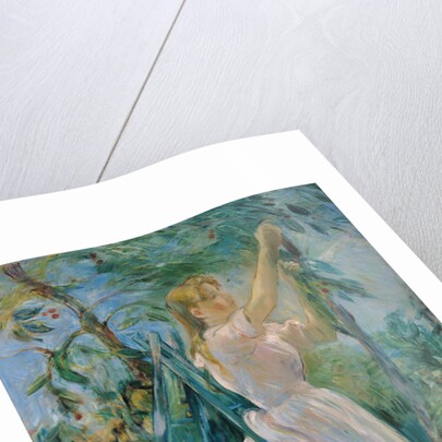 The Cherry Pickers (Le Cerisier), 1891 by Berthe Morisot