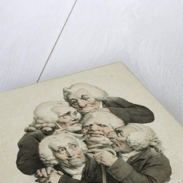 Consultation of Doctors, 1823 by Louis-Léopold Boilly