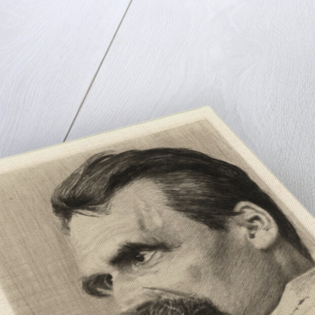 Portrait of Friederich Nietzsche, 1899-1900 by Hans Olde