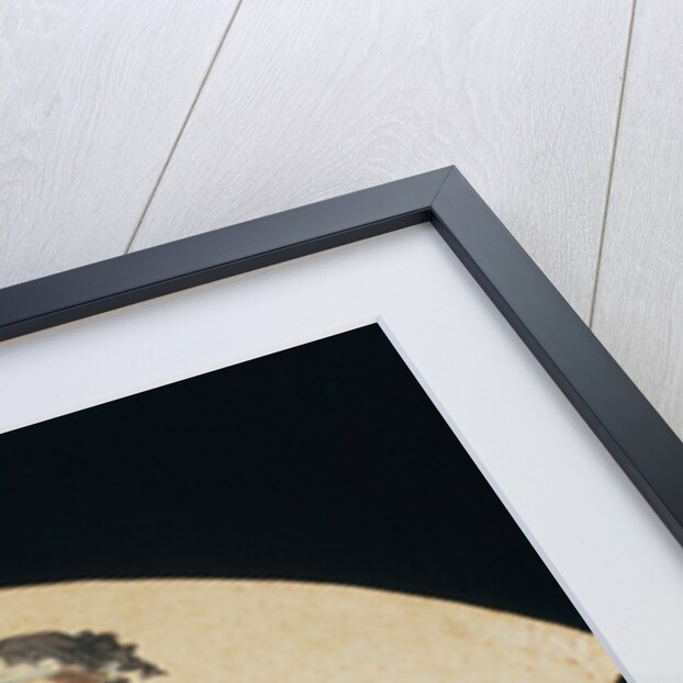 The Chinese God of War by Katsushika Hokusai