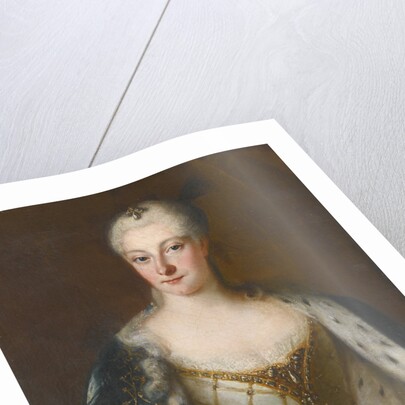 Portrait of Henriette Maria of Brandenburg-Schwedt by Antoine Pesne School