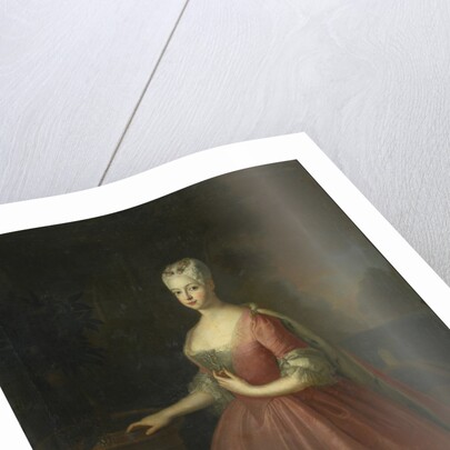 Portrait of Princess Friederike Luise of Prussia, Margravine of Brandenburg-Ansbach by Antoine Pesne School
