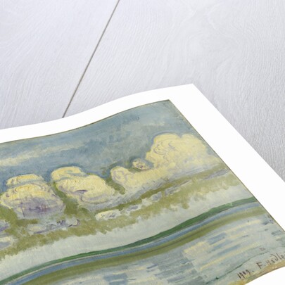 Lake Geneva with the Swiss Jura, 1909 by Ferdinand Hodler
