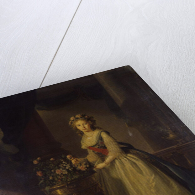 Portrait of Empress Elizabeth Alexeievna, Princess Louise of Baden, 1795 by Marie Louise Elisabeth Vigée-Lebrun