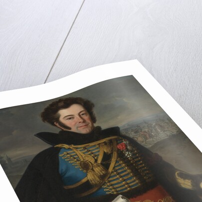 Portrait of Auguste-Frédéric Bonamour, marquis de Talhouët by Horace Vernet