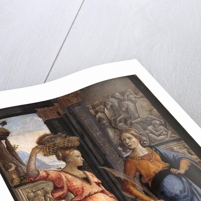 Judith with her maidservant, 1489 by Domenico Ghirlandaio