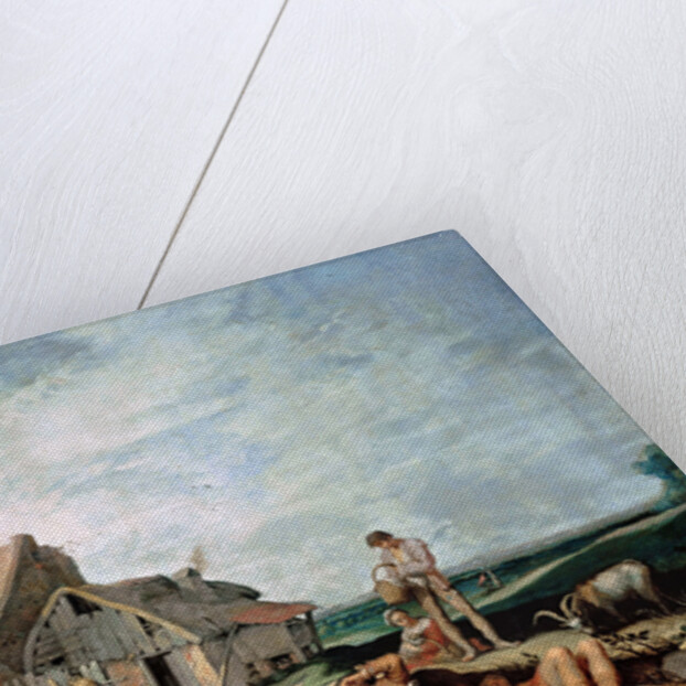 Landscape with Peasants Resting, Tobias and the Angel, 1650 by Abraham Bloemaert