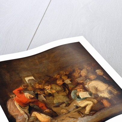 The School by Adriaen Brouwer